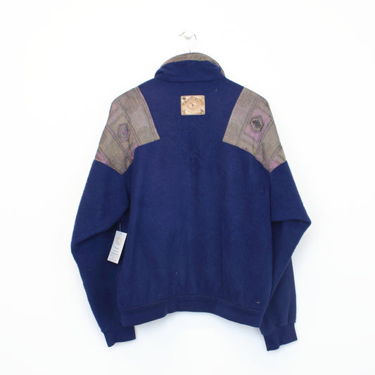 Vintage Polarlite fleece in navy. Best fits M