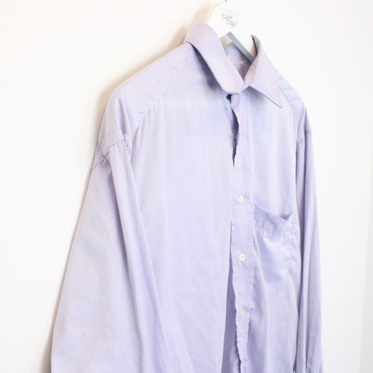 Vintage Balenciaga shirt in blue. Best fits XL