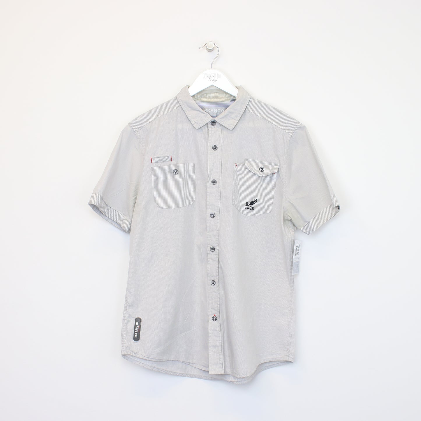 Vintage Kangol shirt in grey. Best fits M