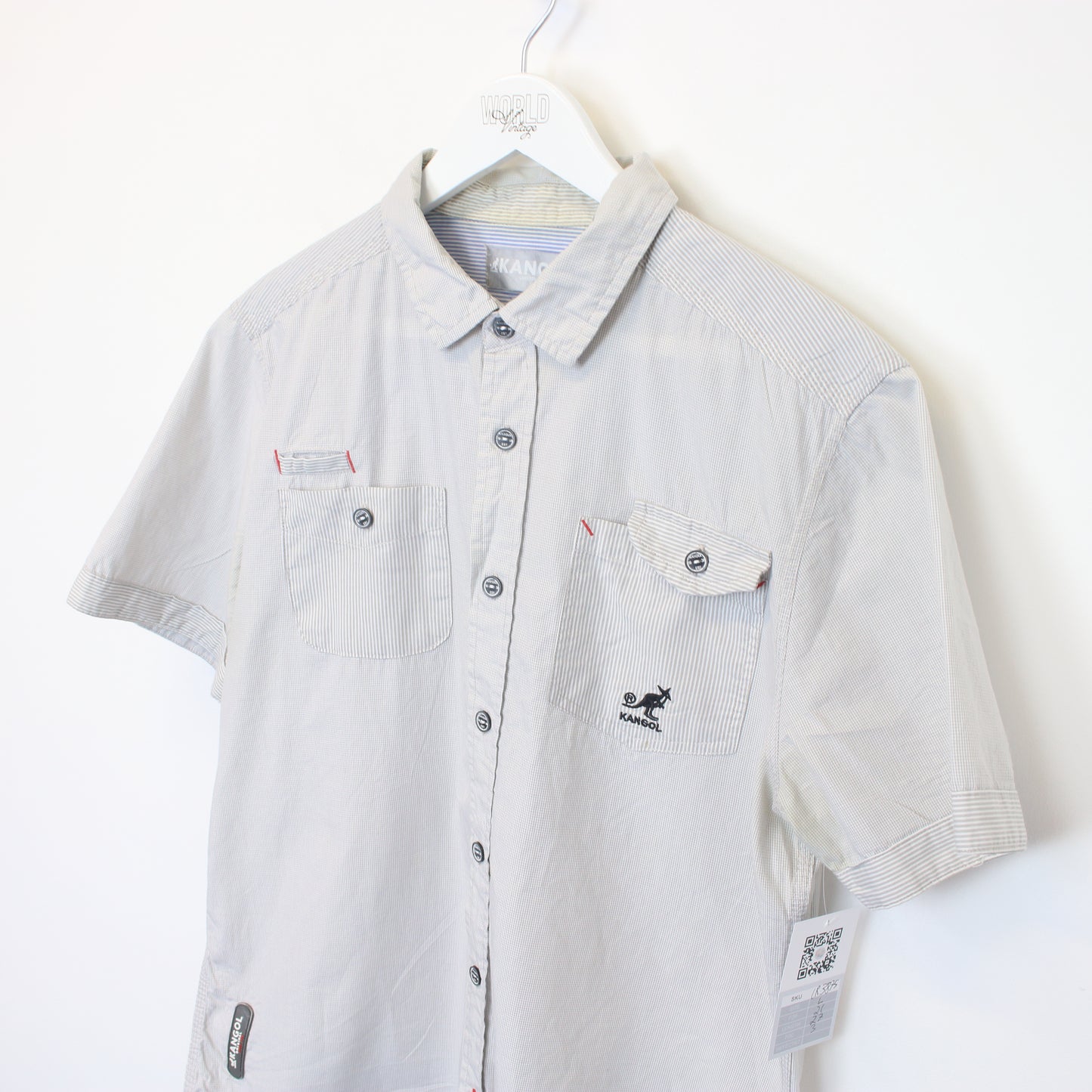 Vintage Kangol shirt in grey. Best fits M