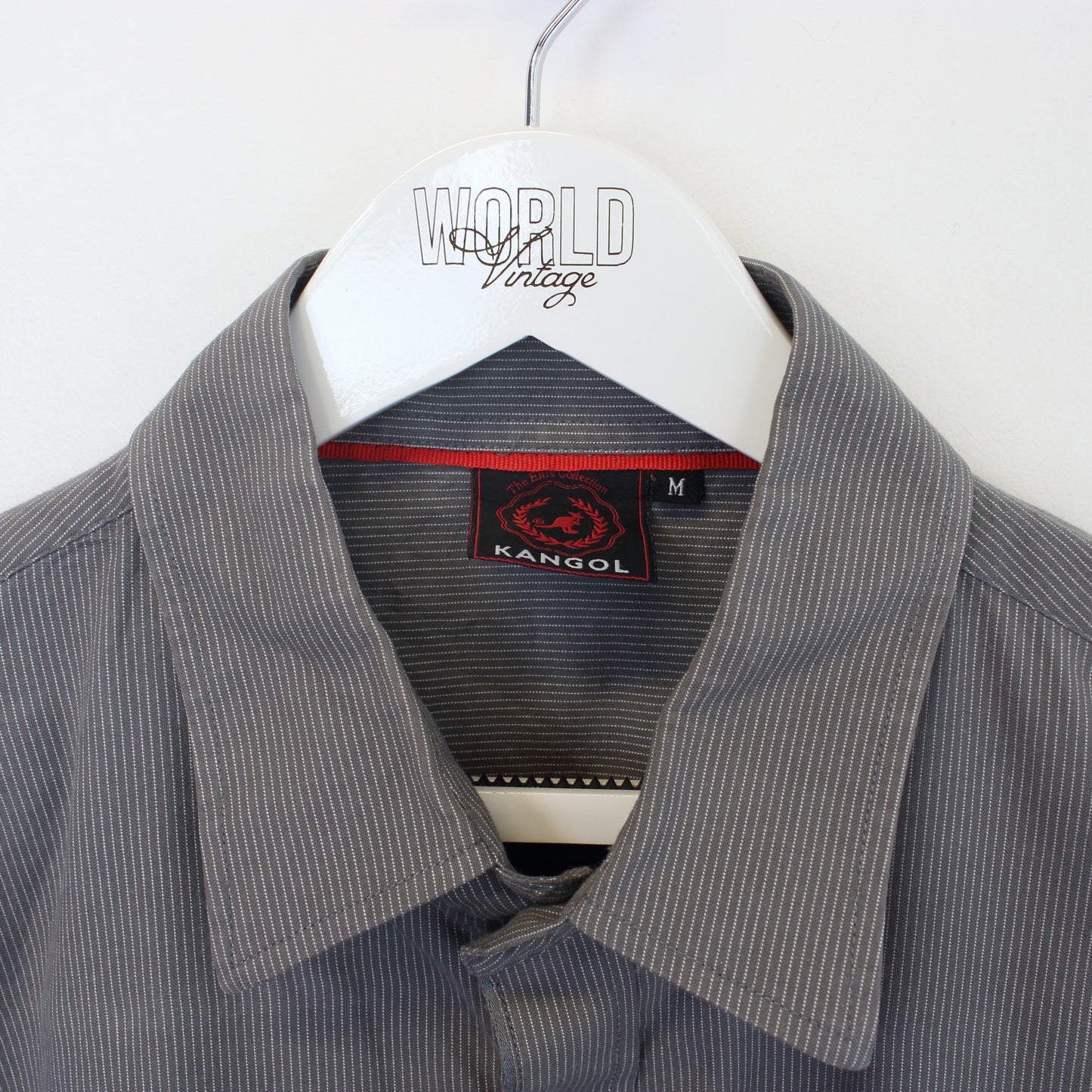 Vintage Kangol shirt in grey. Best fits L