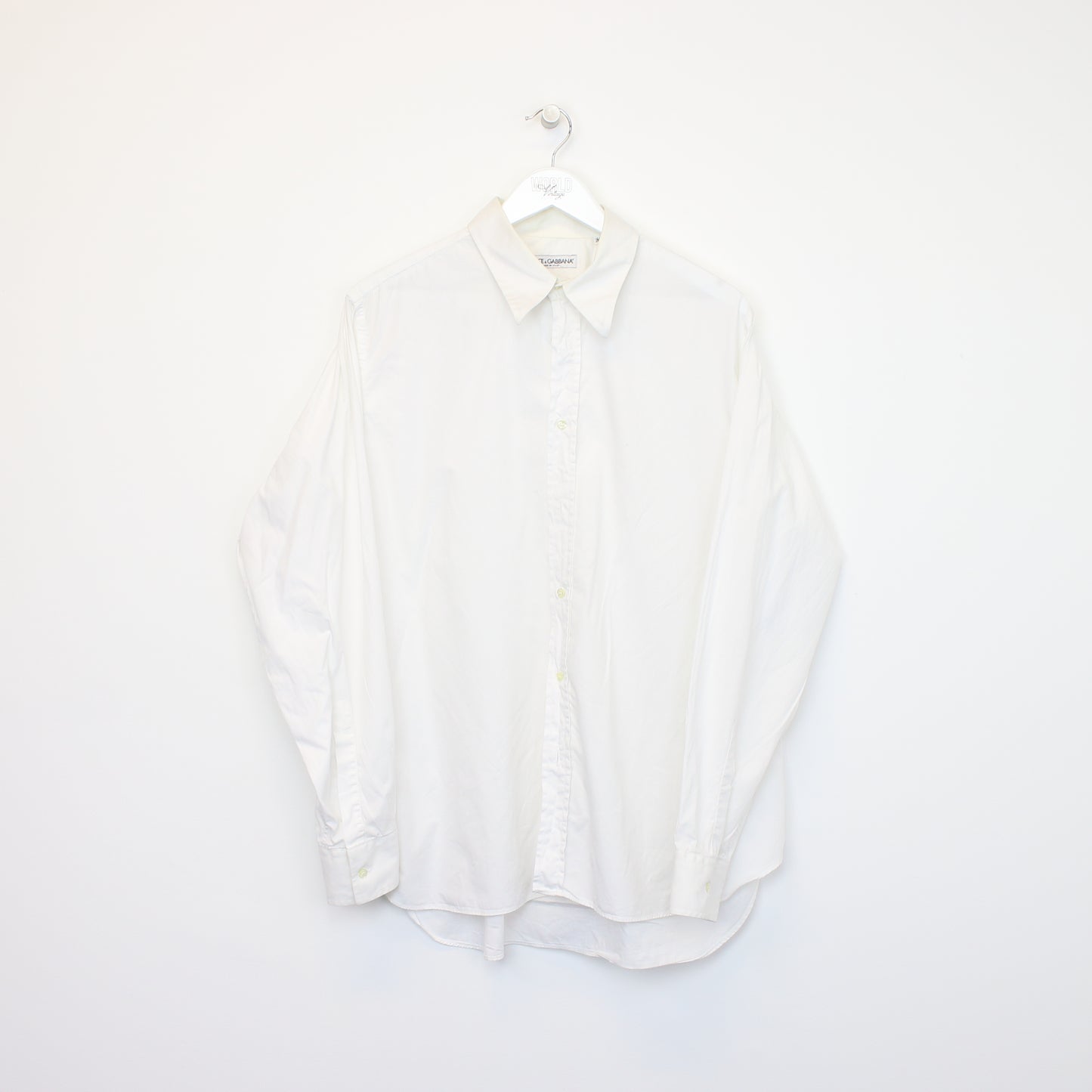 Vintage D&G shirt in white. Best fits XL