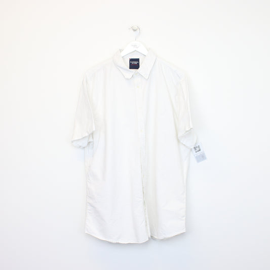 Vintage Kangol shirt in white. Best fits XL