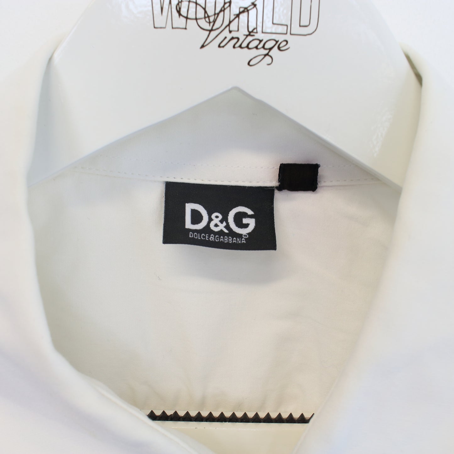 Vintage D&G shirt in white. Best fits S