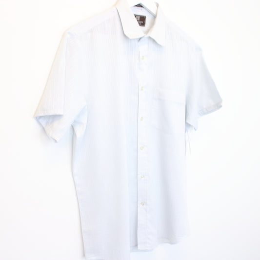 Vintage Givenchy checked shirt in white. Best fits L