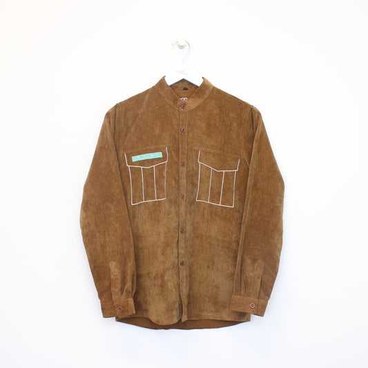 Vintage Unbranded corduroy shirt in brown. Best fits L