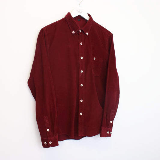 Vintage unbranded corduroy shirt in red. Best fits S