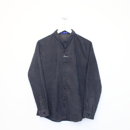 Vintage Unbranded corduroy shirt in grey. Best fits XL