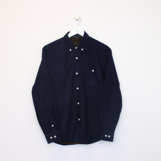 Vintage Unbranded corduroy shirt in blue. Best fits XL