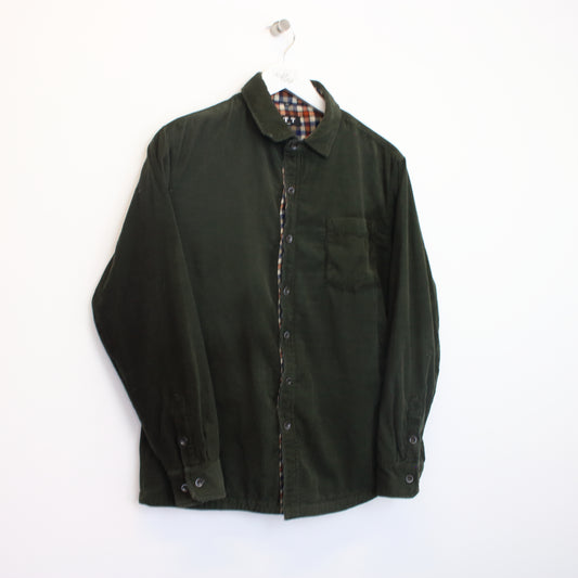 Vintage ZTT corduroy shirt in green. Best fits M