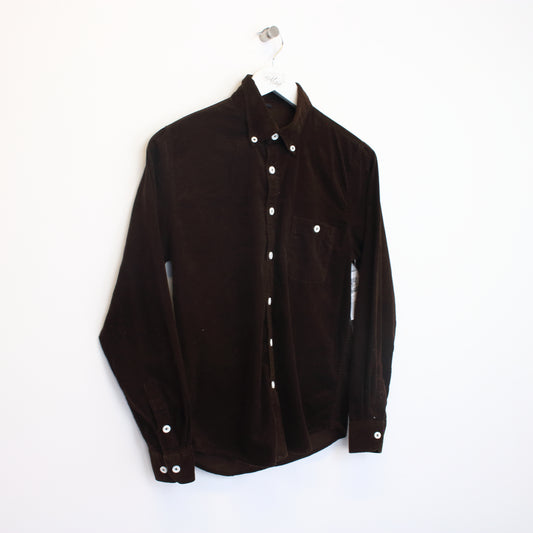 Vintage Unbranded corduroy shirt in brown. Best fits XS