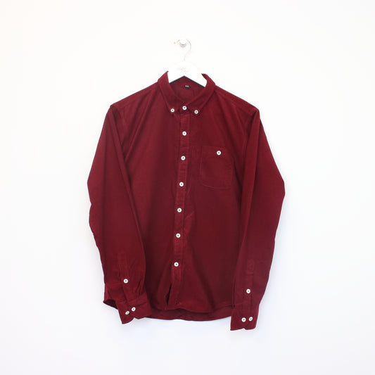 Vintage Unbranded corduroy shirt in red. Best fits M