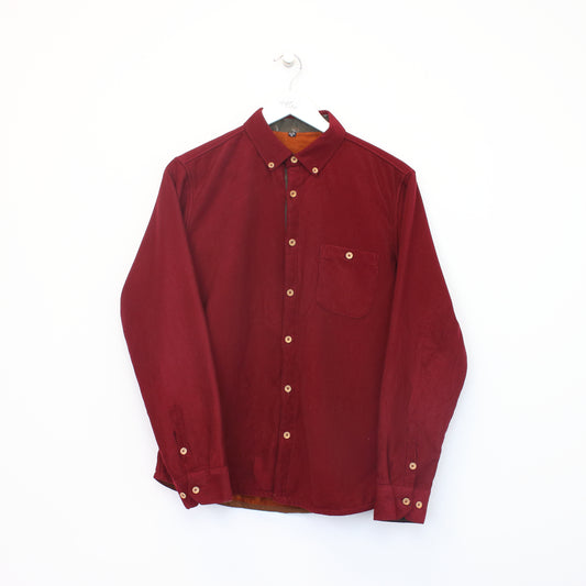 Vintage Unbranded corduroy shirt in red. Best fits M