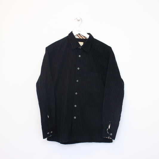 Vintage Unbranded corduroy shirt in black. Best fits M