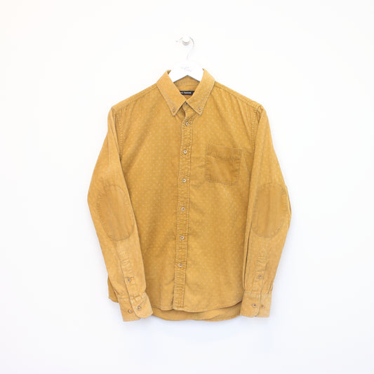 Vintage Meters bonwe corduroy shirt in brown. Best fits M