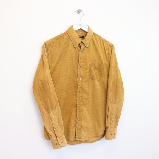 Vintage Meters bonwe corduroy shirt in brown. Best fits M