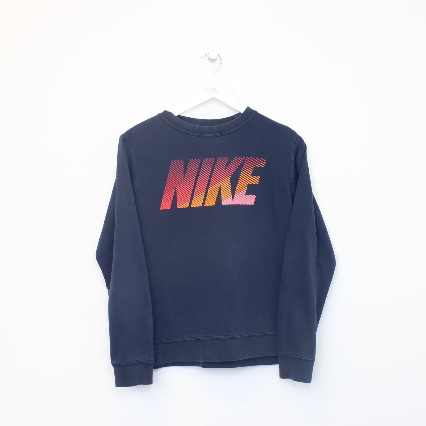 Vintage Nike spell out sweatshirt in blue. Best fits XS