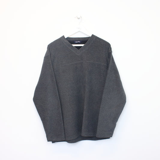 Vintage PeterStrom fleece in grey. Best fits L