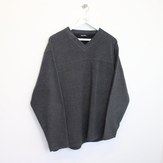 Vintage PeterStrom fleece in grey. Best fits L