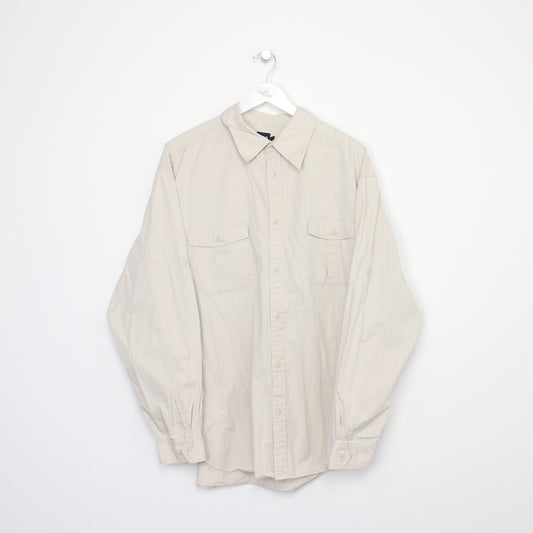 Vintage GAP shirt in beige. Best fits XL