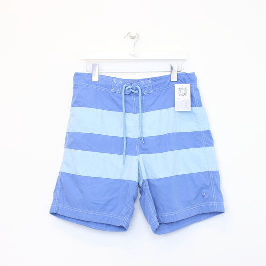 Vintage Unbranded shorts in striped blue. Best fits L