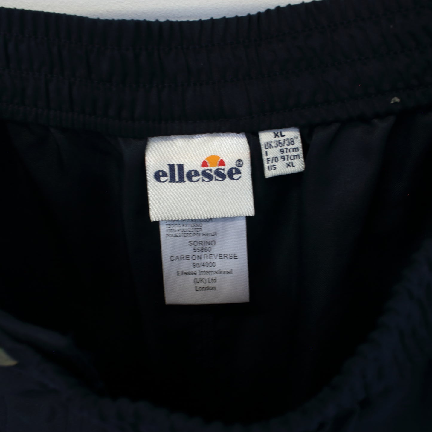 Vintage Ellesse shorts in navy. Best fits XL