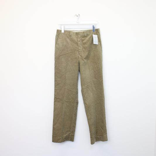Vintage Unbranded corduroy pants in beige. Best fits 32