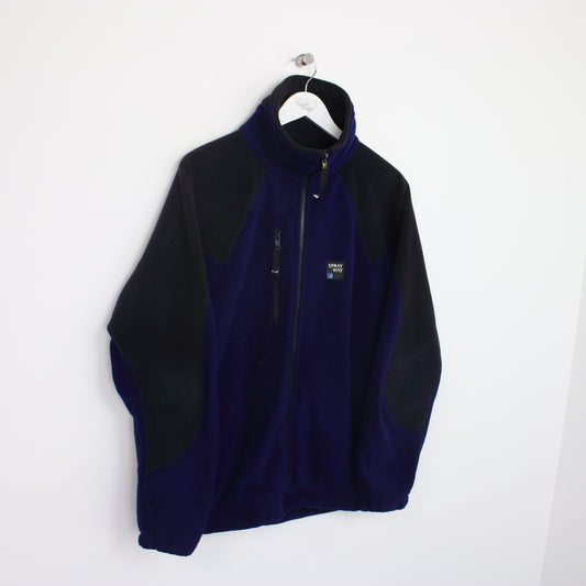 Vintage Unbranded quarter zip fleece in purple and black. Best fits XL