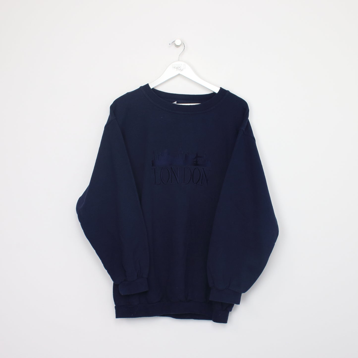 Vintage Unbranded sweatshirt in navy. Best fits L