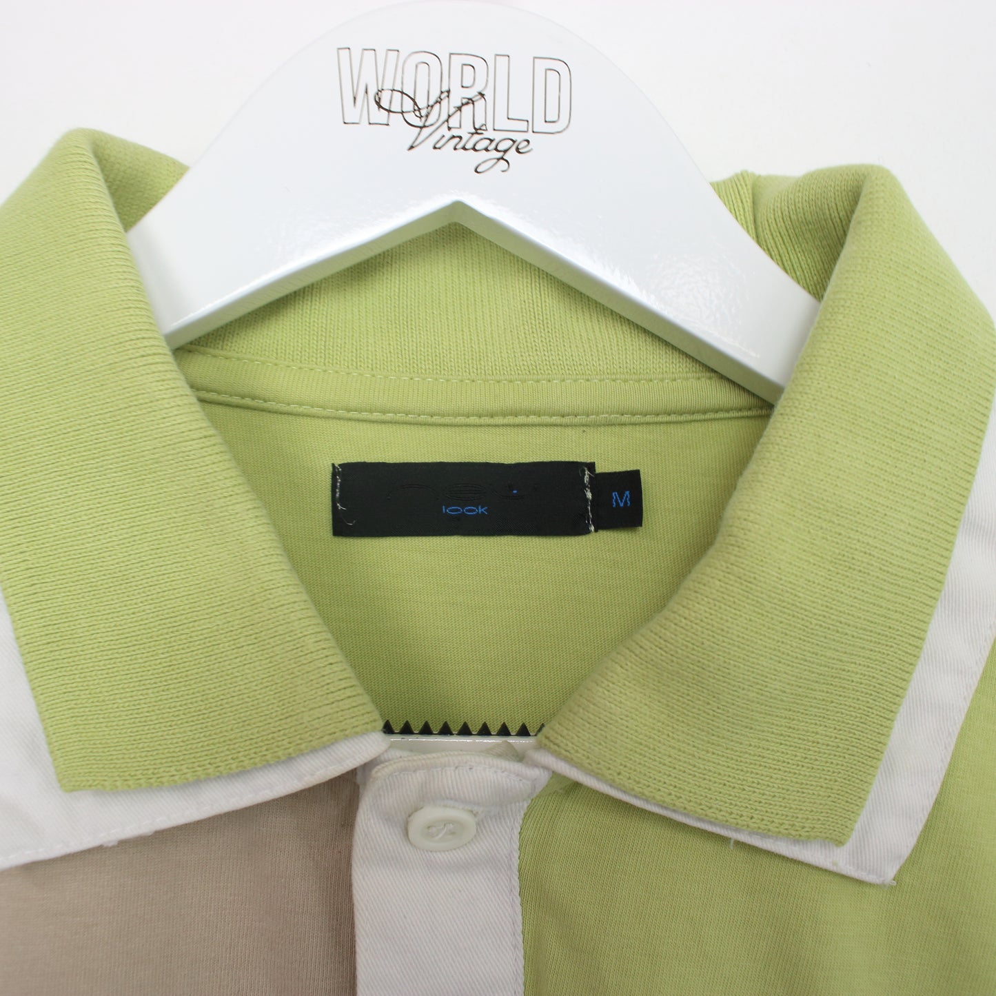 Vintage New Look polo shirt in green. Best fits M