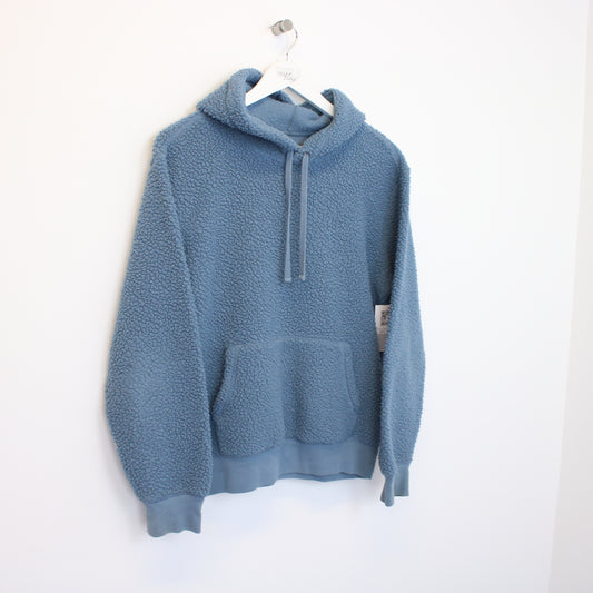 Vintage GAP hooded fleece in blue. Best fits S