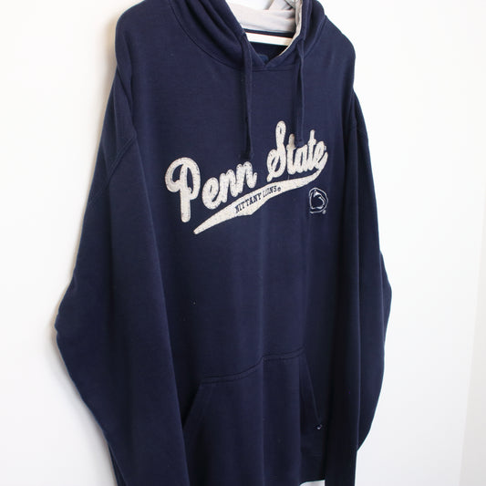 Vintage J.America Penn State hoodie in blue. Best fits XXL