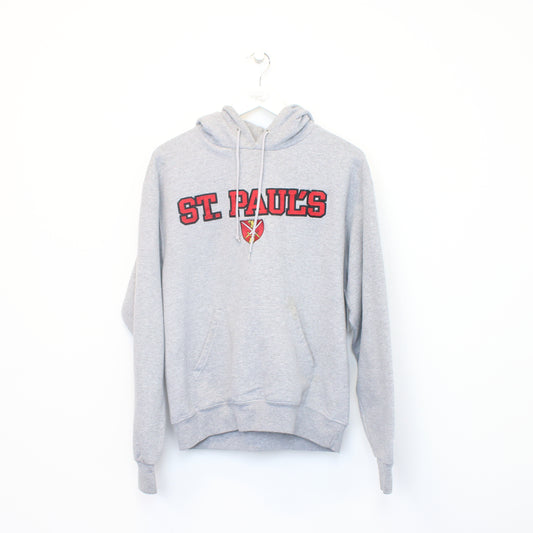 Vintage Champion St Pauls hoodie in grey. Best fits M