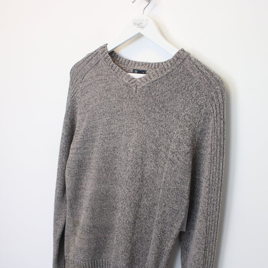 Vintage BHS knit sweatshirt in grey. Best fits M