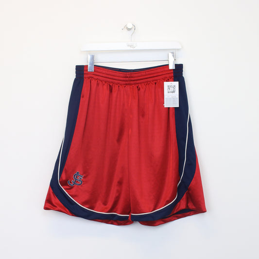 Vintage Nike shorts in red and blue. Best fits L