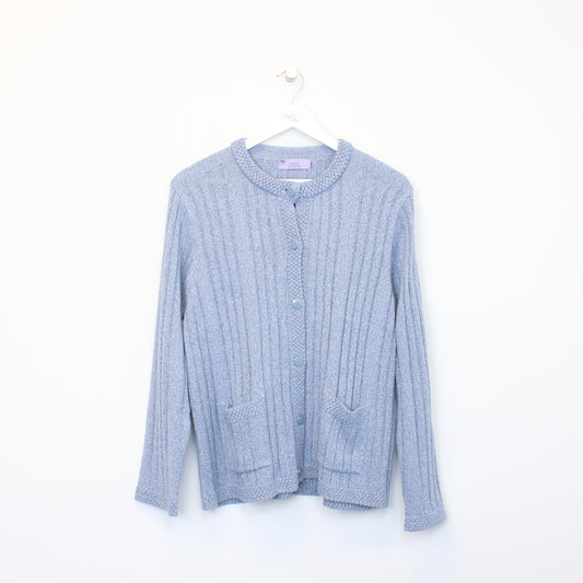 Vintage Honor Millburn knit sweatshirt in blue. Best fits M