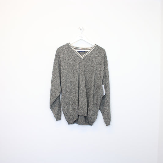 Vintage The Sweater Shop knit sweatshirt in grey. Best fits XL