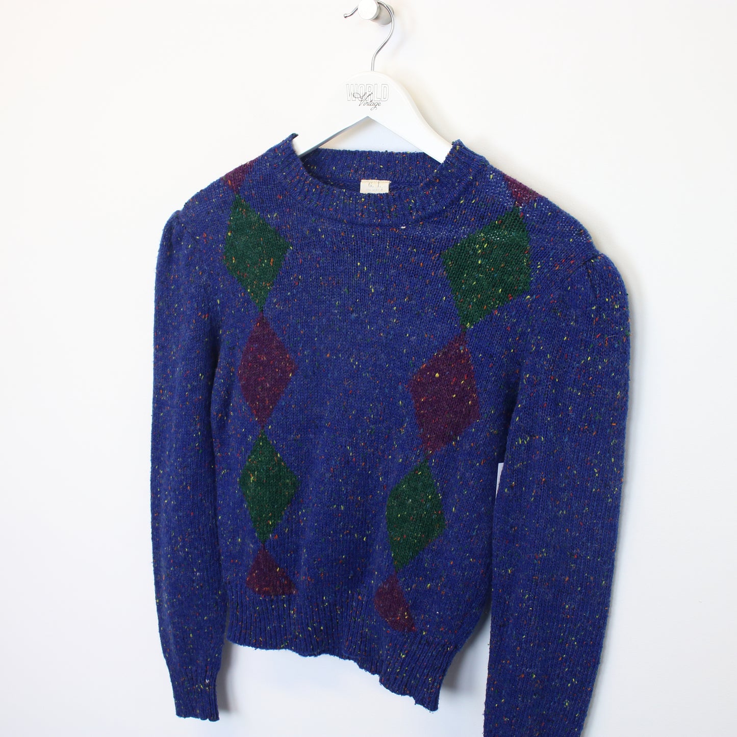 Vintage Unbranded knit sweatshirt in multi colour. Best fits XS