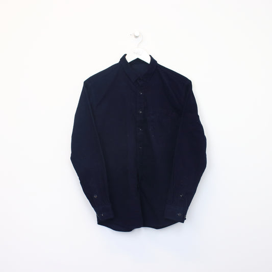 Vintage Unbranded corduroy shirt in navy. Best fits S