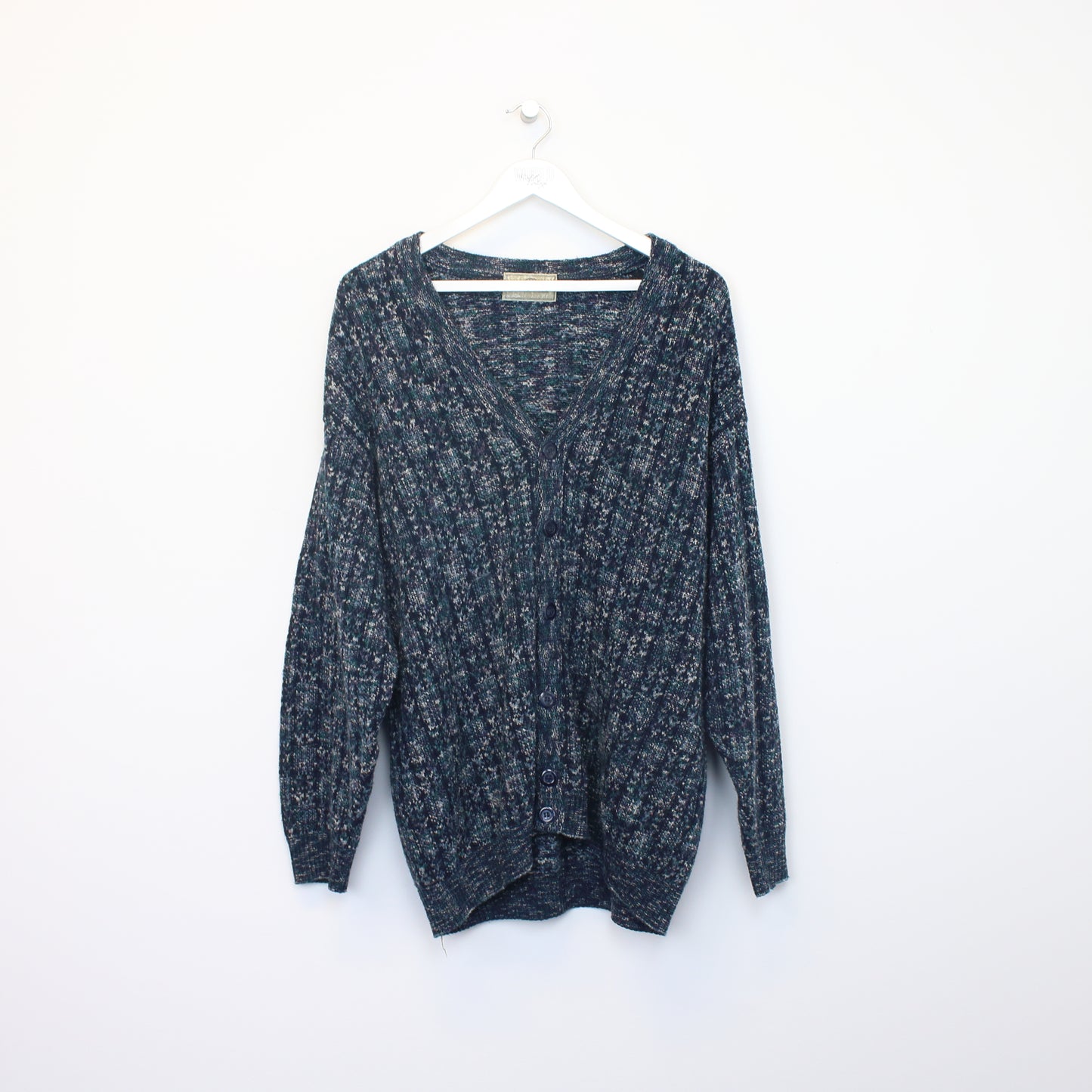 Vintage Suspense knit sweatshirt in multi colour. Best fits L