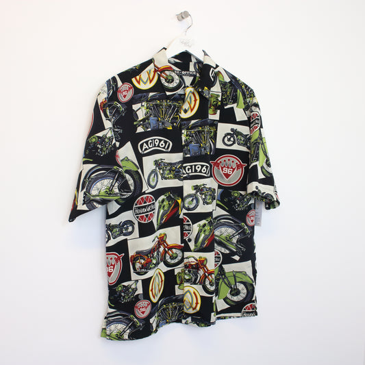 Vintage Box Office shirt in black. Best fits M