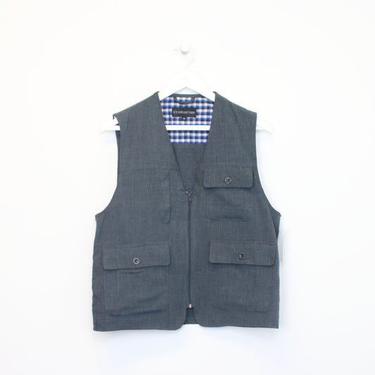 Vintage K's Collection vest in grey. Best fits M