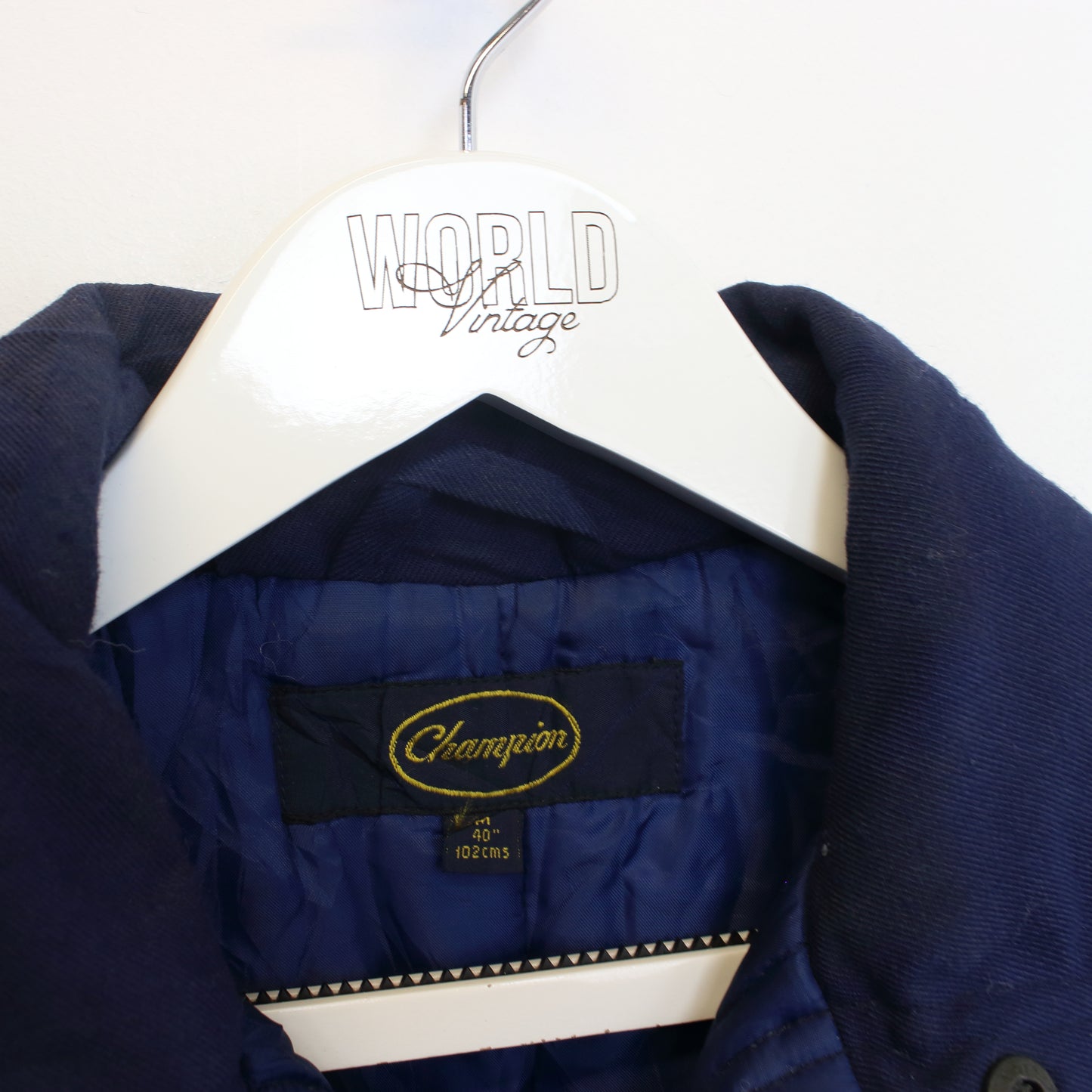 Vintage Champion vest in blue. Best fits M