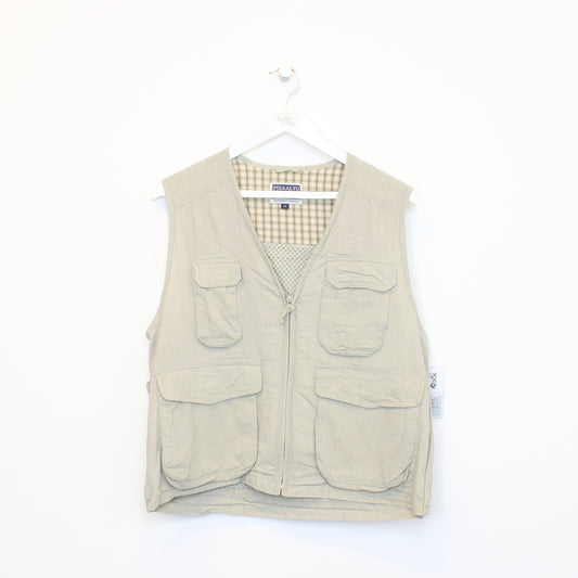 Vintage Pisaalto vest in cream. Best fits M