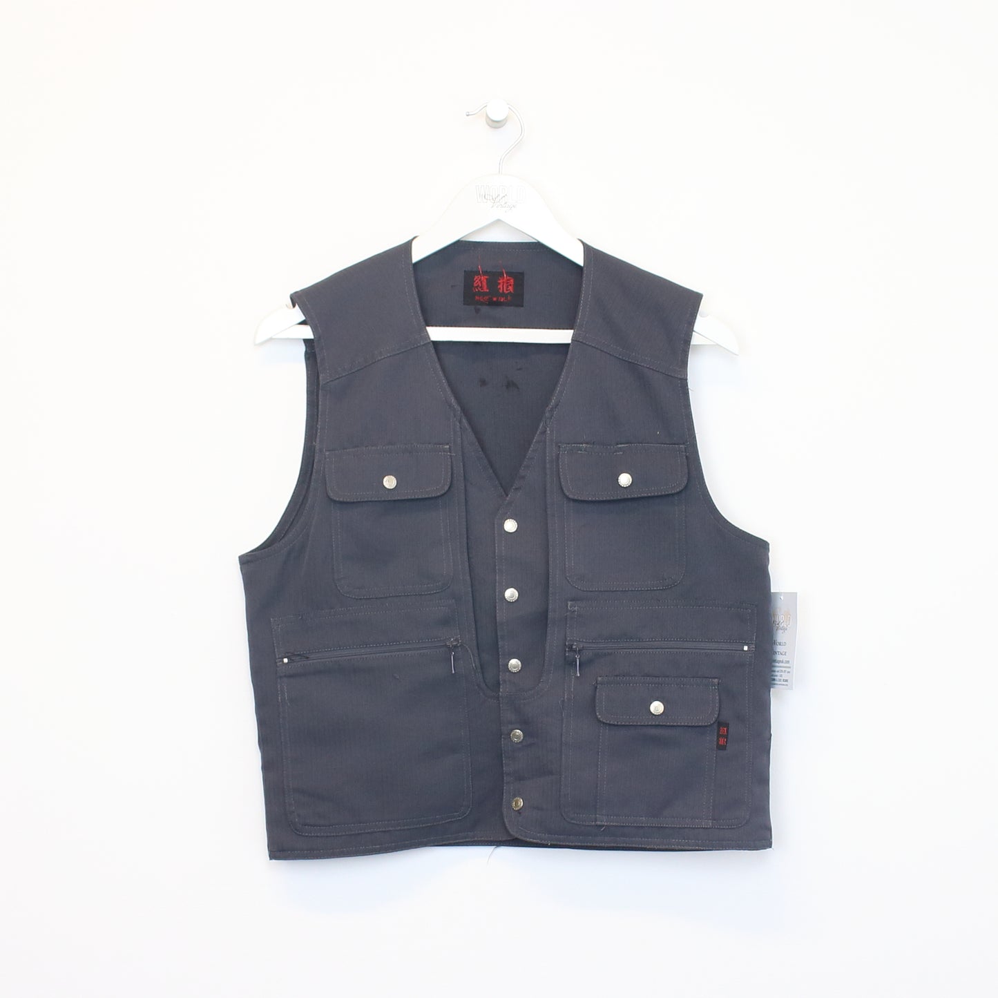 Vintage Unbranded vest in grey. Best fits M