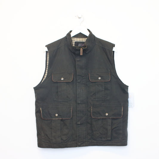 Vintage Kansai Yamamoto vest in brown. Best fits L