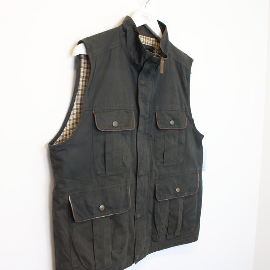 Vintage Kansai Yamamoto vest in brown. Best fits L