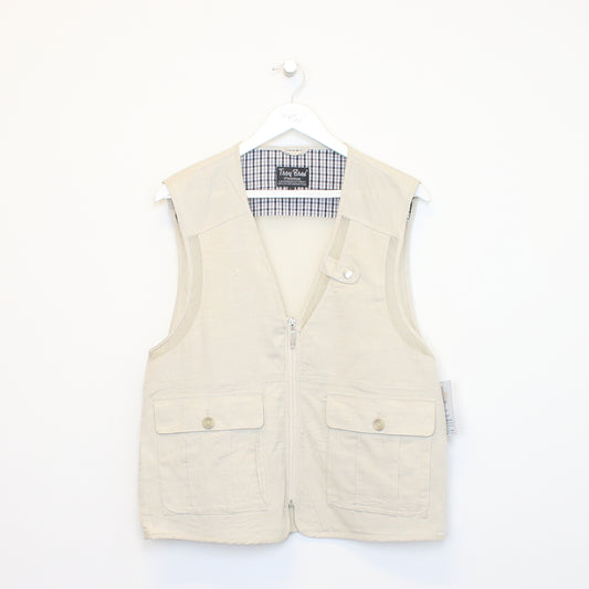 Vintage R.Z Style vest in grey. Best fits L