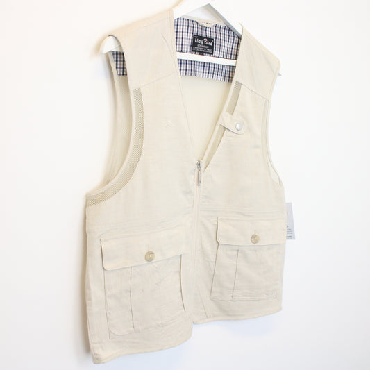 Vintage R.Z Style vest in grey. Best fits L