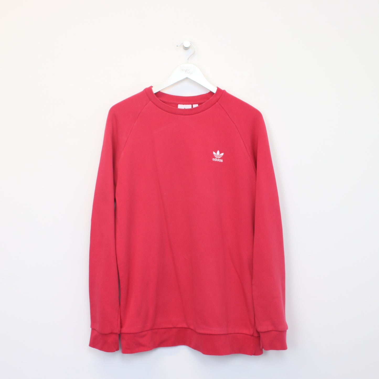 Vintage Adidas sweatshirt in red/pink. Best fits M